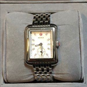 Michele women’s watch with diamonds